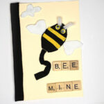 How to Make a Valentine's Bee Mine Card - Arts and Crafts for Kids