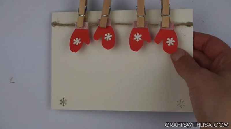Easy Christmas Stocking Card with Pegs! 0-59 screenshot