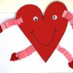 How To Make A Love Bug - Heart Shaped Craft for Kids For Valentine's Day