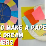 How to Make A Paper Plate Dream Catchers - Easy Craft for Kids