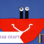 Ocean Crab Finger Puppet For Kids