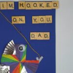 Father's Day Card For Kids With Scrabble Letters