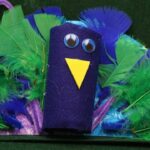 How To Make A Peacock Craft Using a Toilet Roll Tube