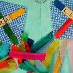 Colorful Summer Kite For Preschoolers