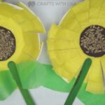 Summer Sunflower Paper Plate Craft For Kids
