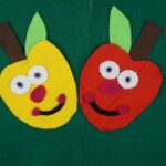 Apple Craft For Kids Made with Felt