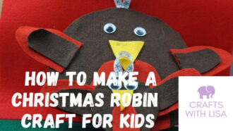 How To Make A Christmas Robin Paper Plate Craft For Kids