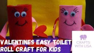 Valentines Easy Toilet Roll Craft For Kids